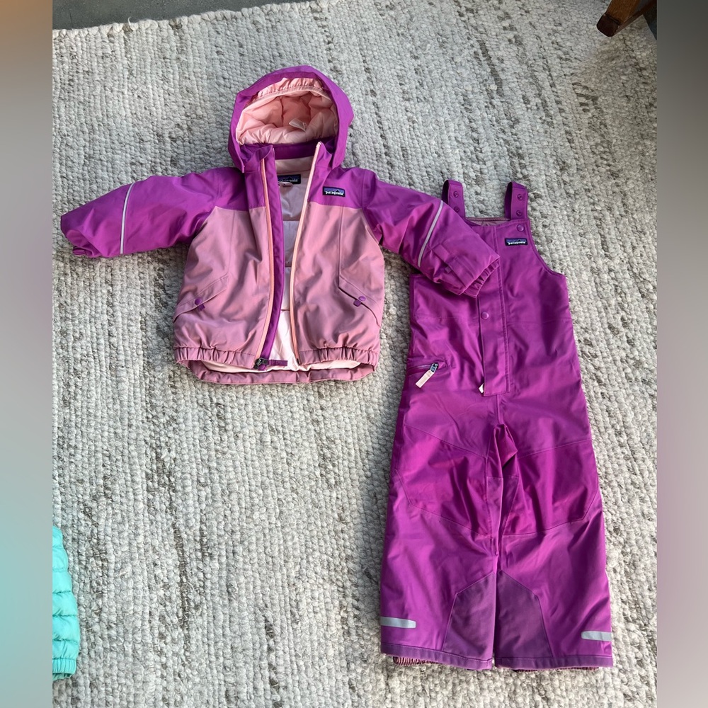 Patagonia kids ski suit